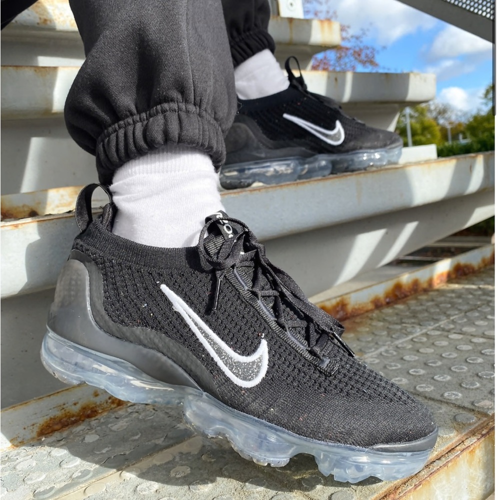NWT ❤️ Rare Nike Vapormax Flyknit Oreo 6.5W